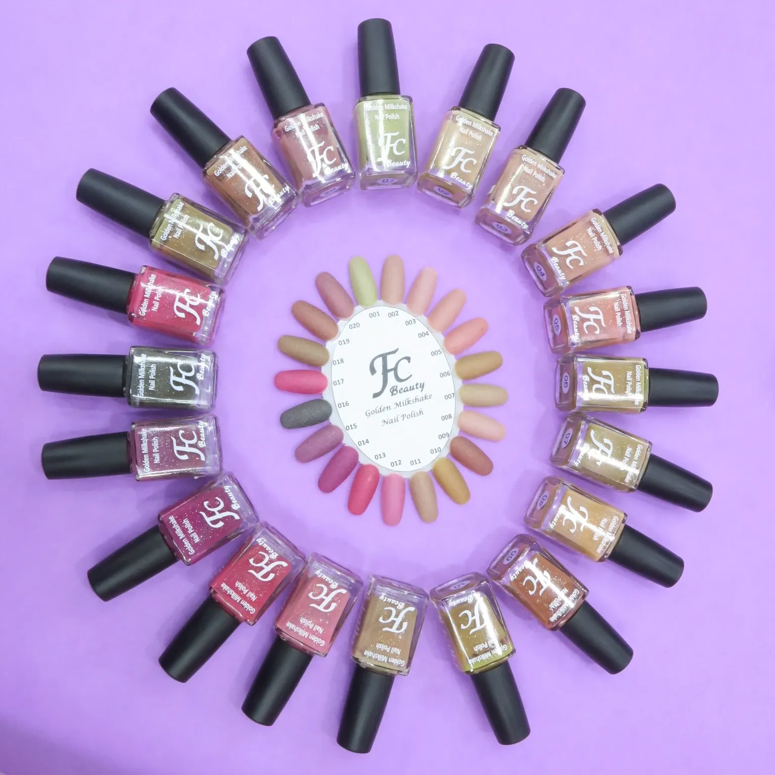 FC Beauty Golden Milk Shake  Nail Polish