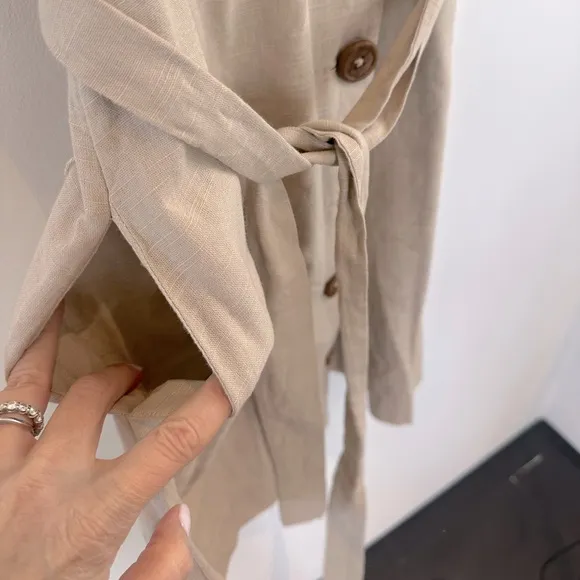 Free People Hepburn Cotton Trench Dress