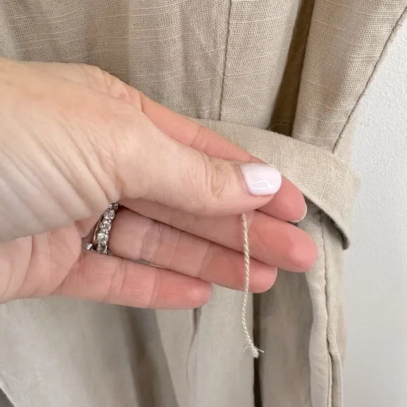 Free People Hepburn Cotton Trench Dress