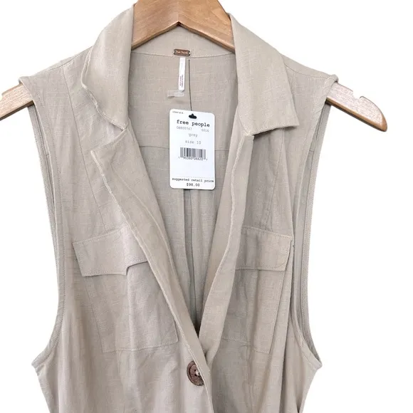 Free People Hepburn Cotton Trench Dress