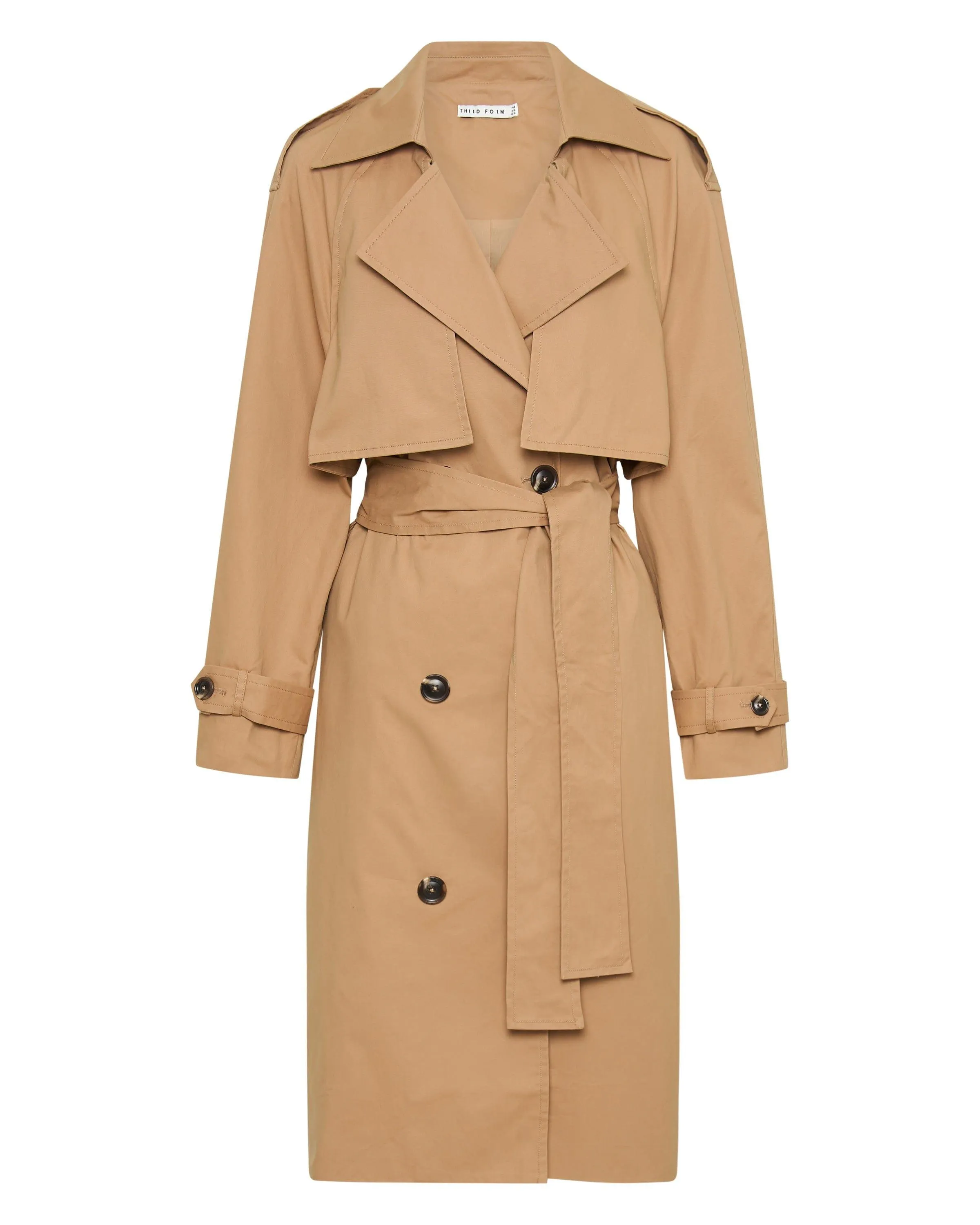 FRONTIER TRENCH COAT | CAMEL