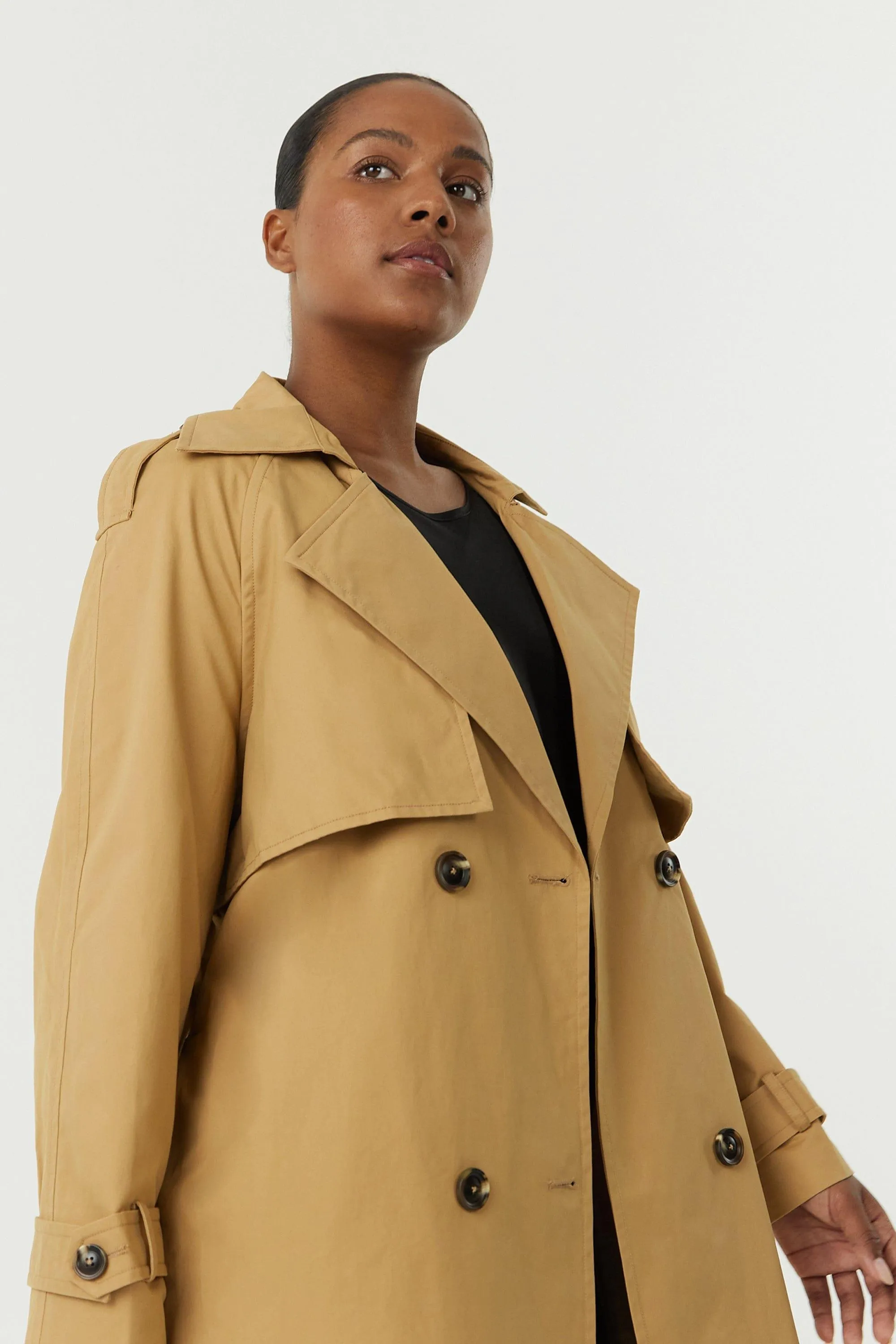 FRONTIER TRENCH COAT | CAMEL
