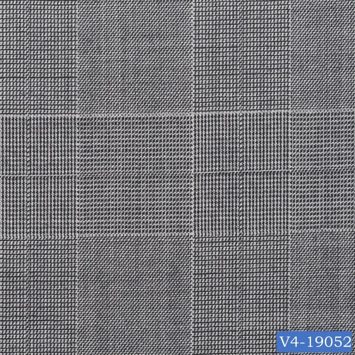 Grey Check Regular Suit