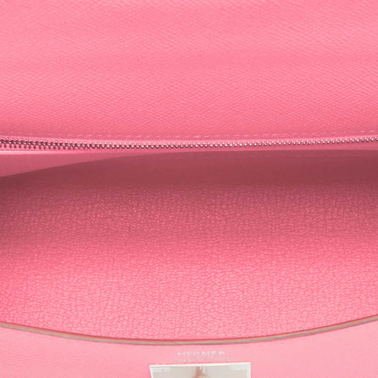 Hermes Kelly 28cm Rose Confetti Pink Sellier Shoulder Bag