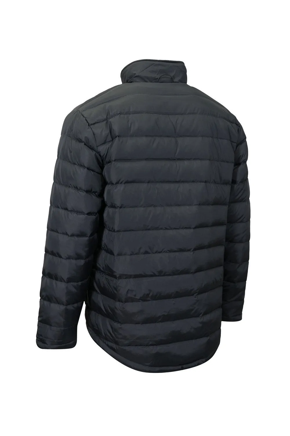 Hi Vis Winter Safety Parka with Removable Down Insulated Nylon Puffer Jacket