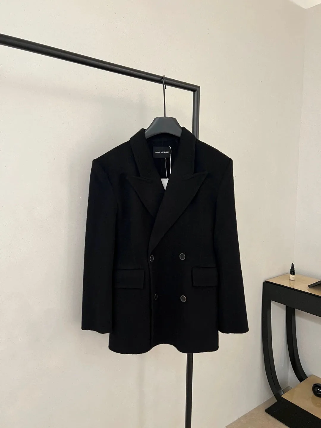 Hourglass Double-Breasted Blazer