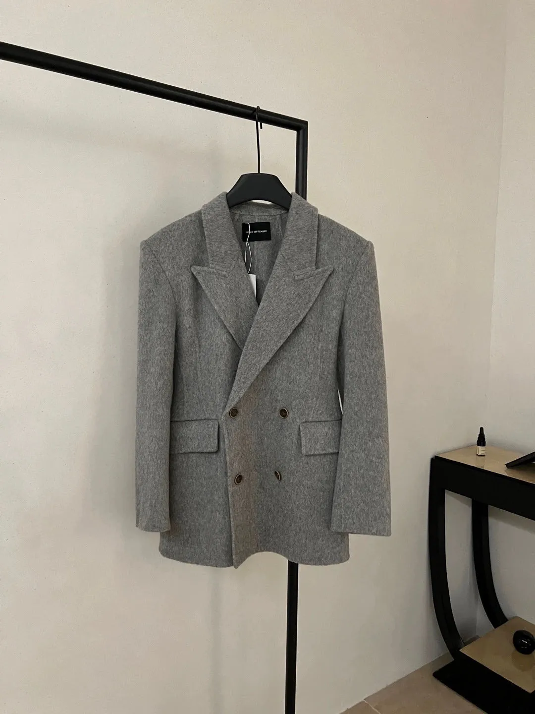 Hourglass Double-Breasted Blazer