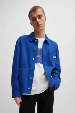 HUGO Casual Jackets Relaxed Fit in Cotton - MOLTISANTI/1 10259500 01-50516591