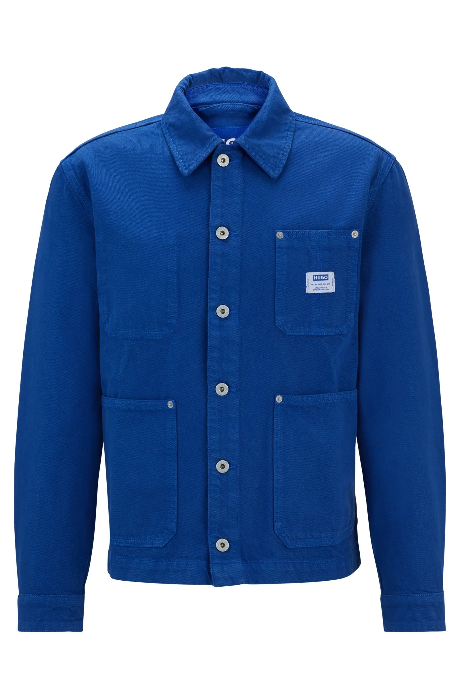 HUGO Casual Jackets Relaxed Fit in Cotton - MOLTISANTI/1 10259500 01-50516591