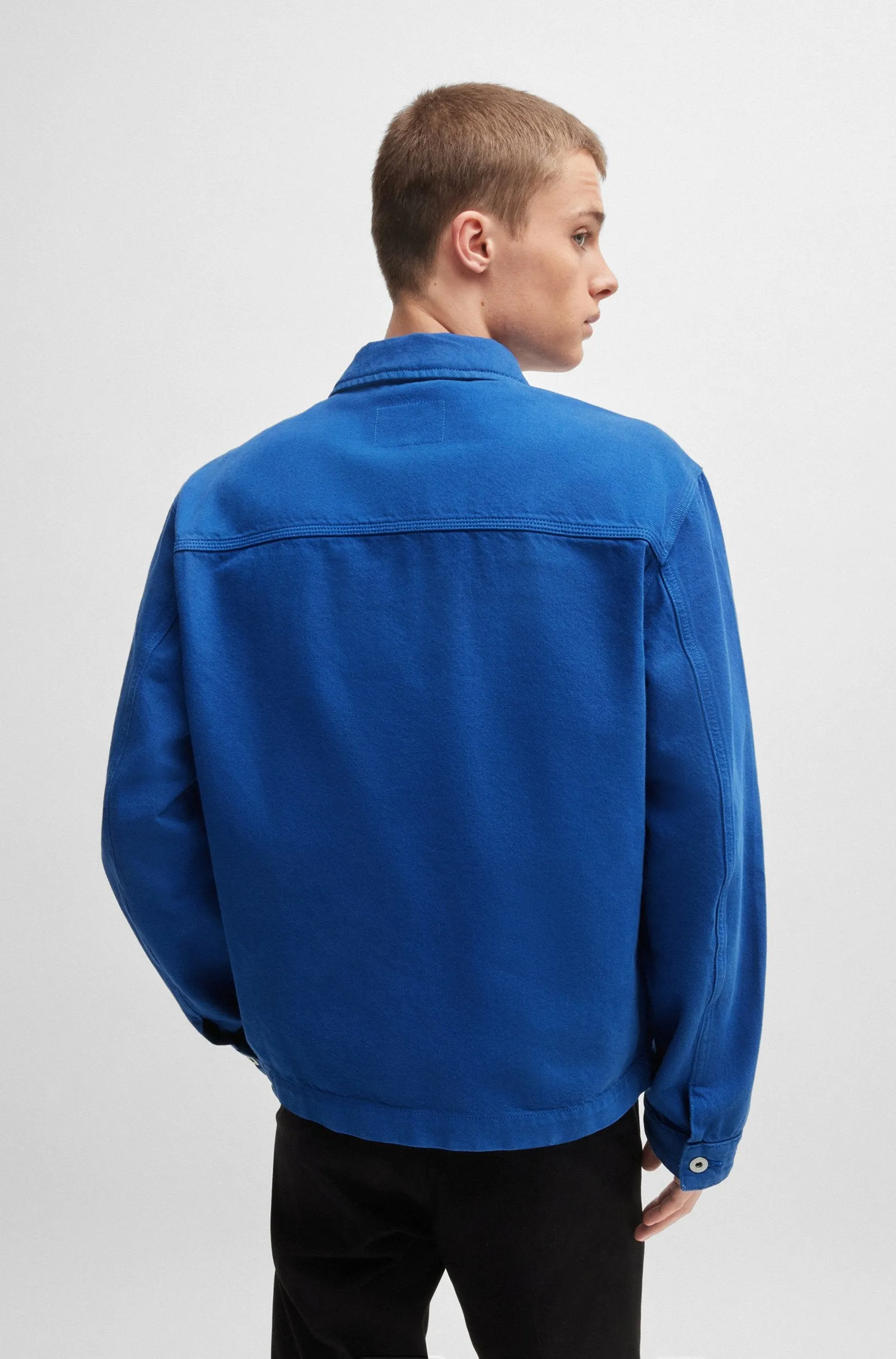 HUGO Casual Jackets Relaxed Fit in Cotton - MOLTISANTI/1 10259500 01-50516591