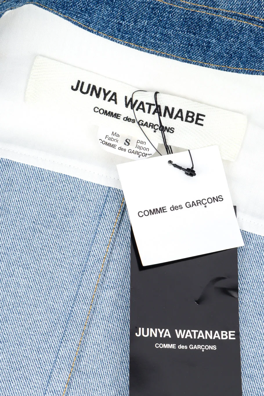 Indigo Denim Trench Coat
