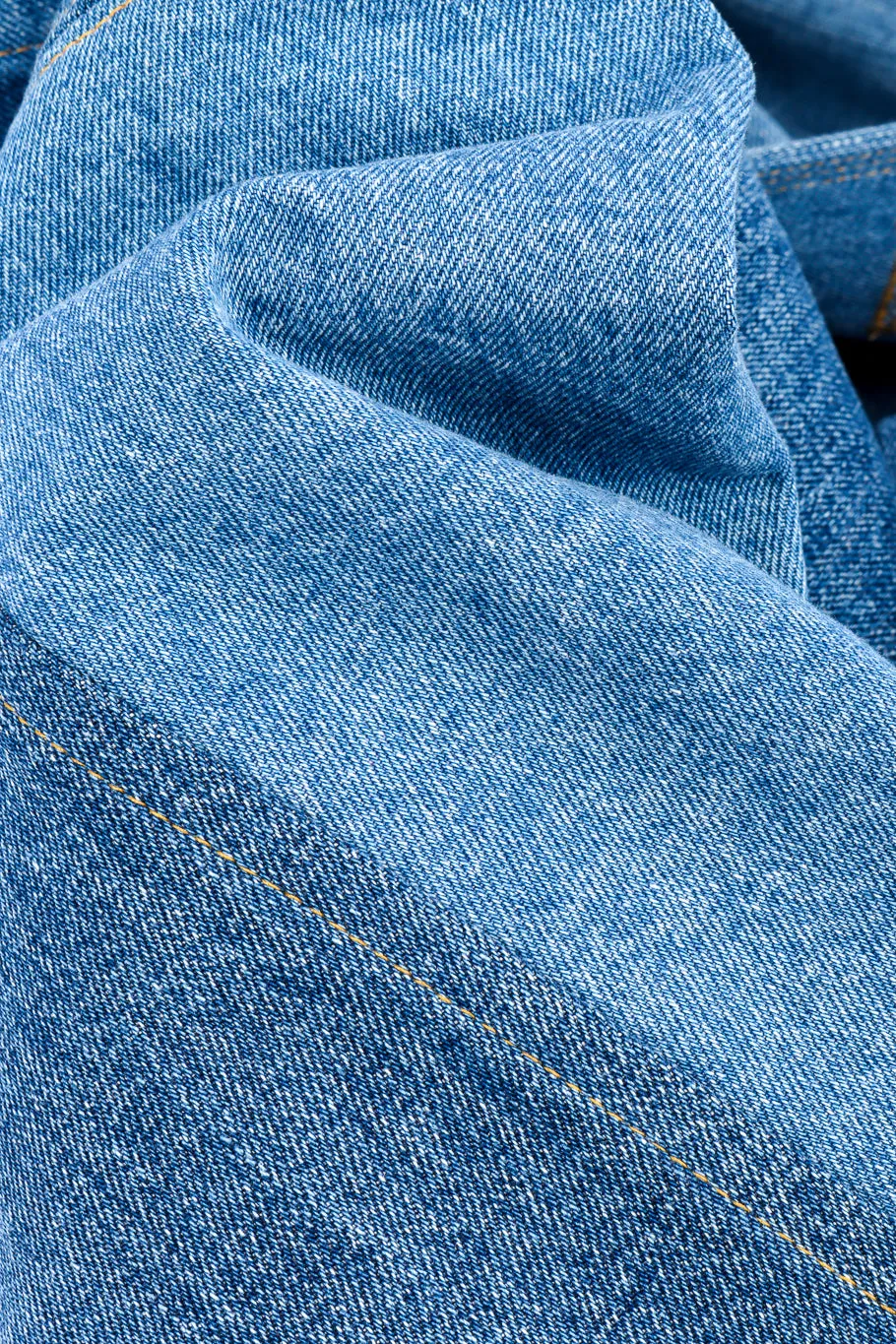 Indigo Denim Trench Coat