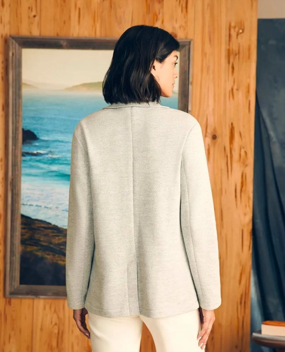 Inlet Blazer Light Heather Grey