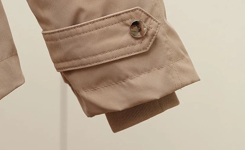 Insulated Windproof Women's Parka with Stain-Resistant Features
