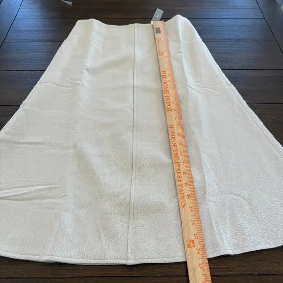 J. Crew A-line circle skirt in double-cloth wool blend Size 8