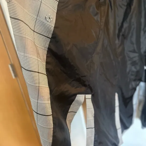 J.O.A just one answer J.O.A Wrap Trench Jacket Check  | ASOS medium