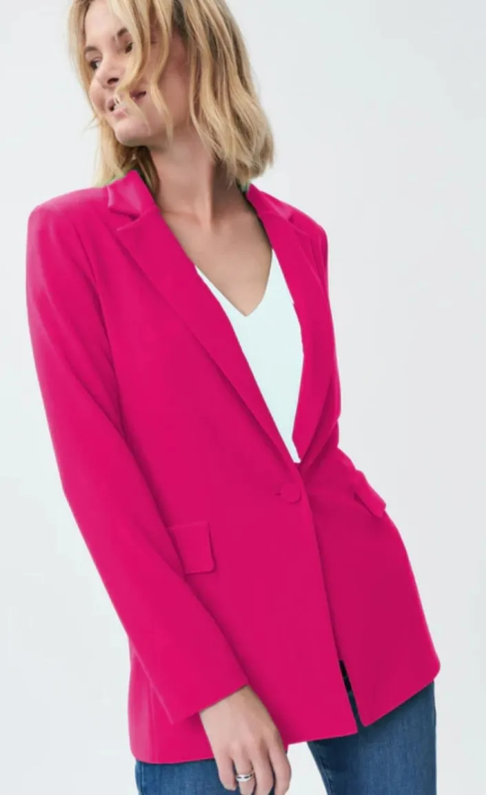 Joseph Ribkoff blazer hot pink