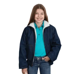 Just Country Jacket Boys Diamantina Sherpa Denim