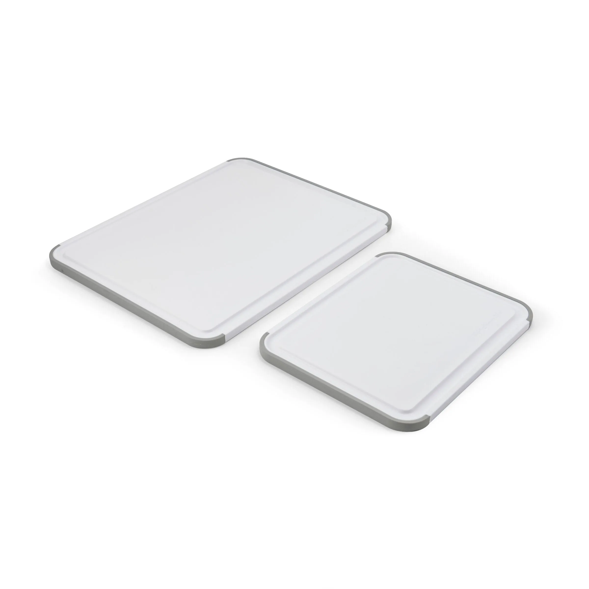 KitchenAid Classic 2 Piece Plastic Cutting Board, Set of 2, White - Set of 2