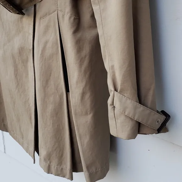 Laundry By Shelli Segal Tan Belted Trench Coat - M