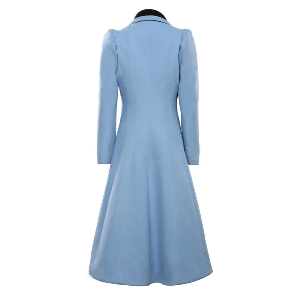 Lemony Snicket‘s A Series of Unfortunate Events Halloween Carnival Suit Violet Baudelaire Cosplay Costume Coat