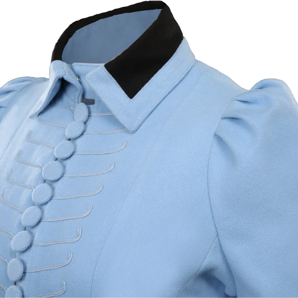 Lemony Snicket‘s A Series of Unfortunate Events Halloween Carnival Suit Violet Baudelaire Cosplay Costume Coat