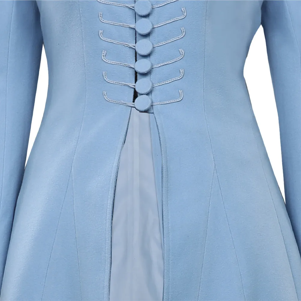Lemony Snicket‘s A Series of Unfortunate Events Halloween Carnival Suit Violet Baudelaire Cosplay Costume Coat