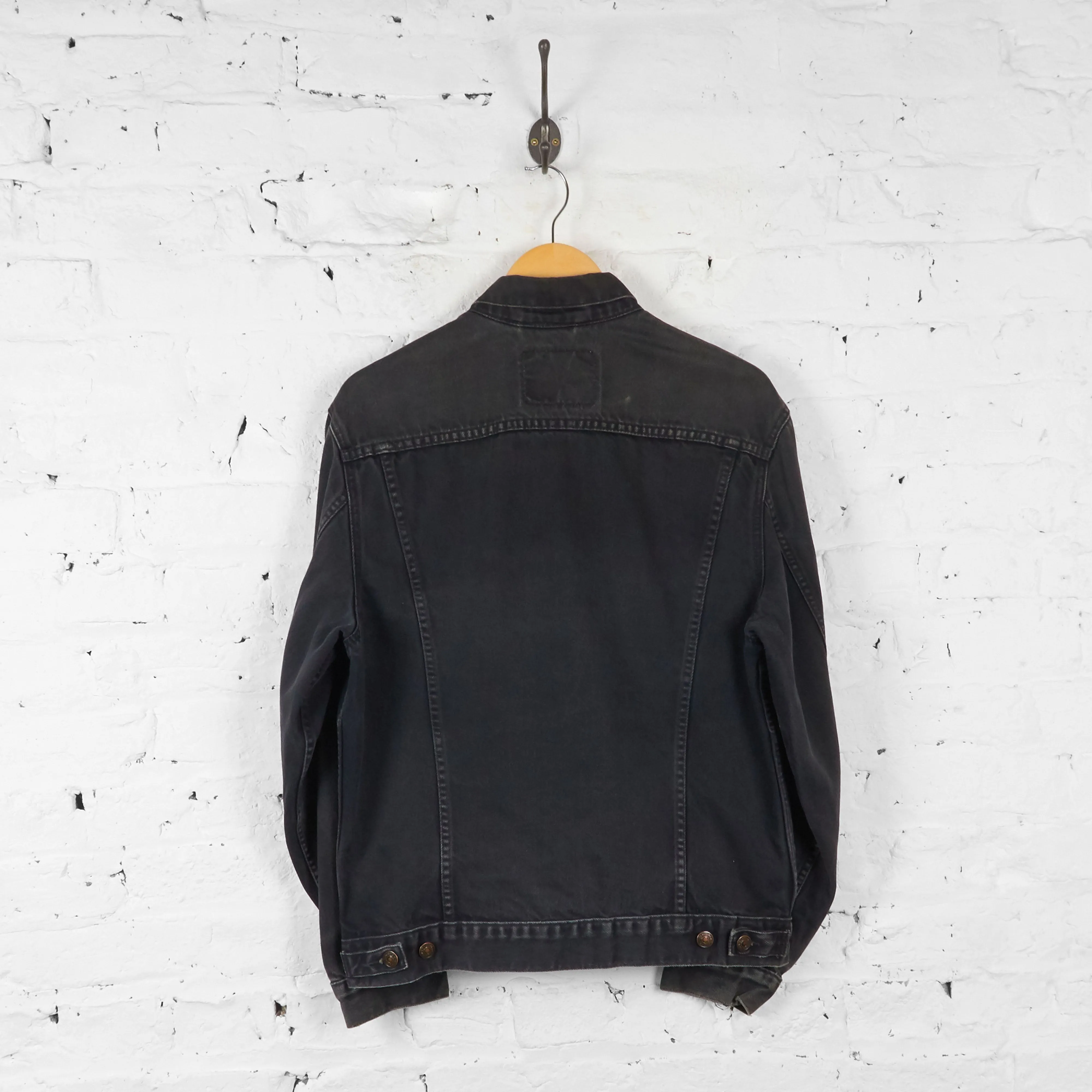 Levis Denim Jacket - Black - M