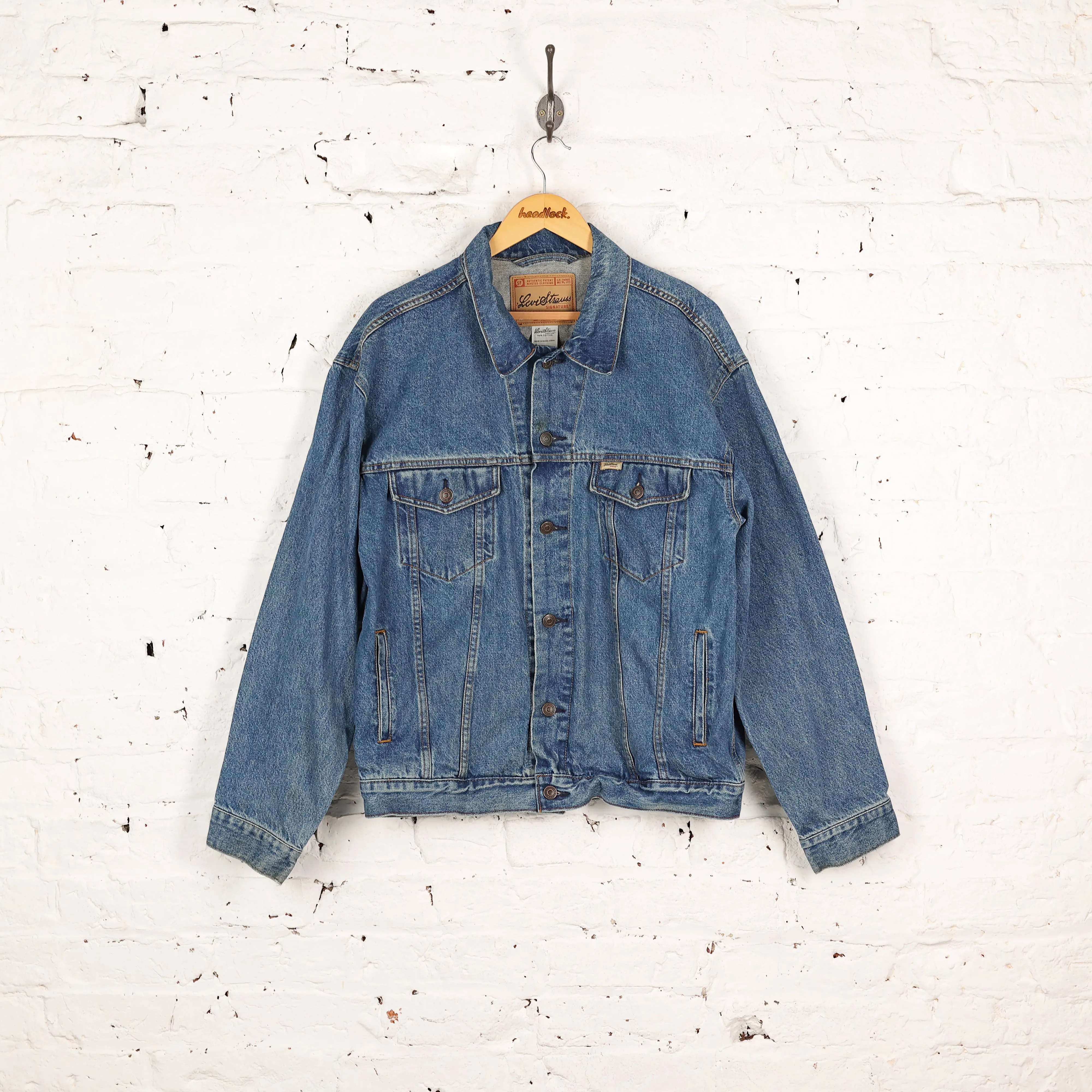 Levi's Signature Denim Jacket - Blue - L