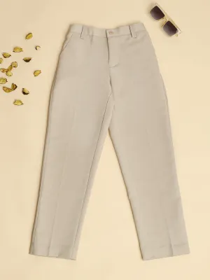 Light Beige Formal Trousers