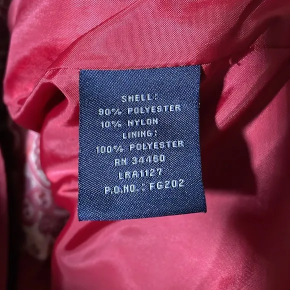 London Fog Red Women’s Classic Trench Coat