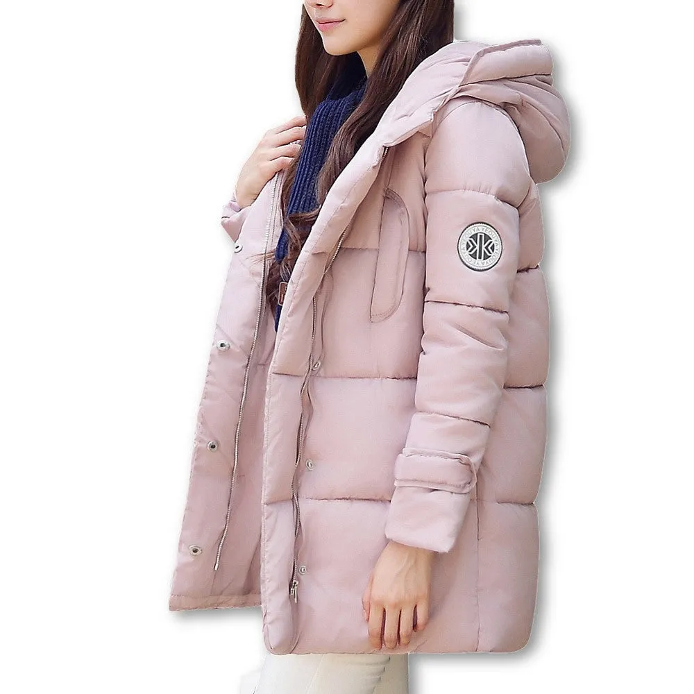 Long Parkas Female Women Winter Coat Thickening Cotton Winter Jacket Womens Outwear Parkas for Women Winter Outwear