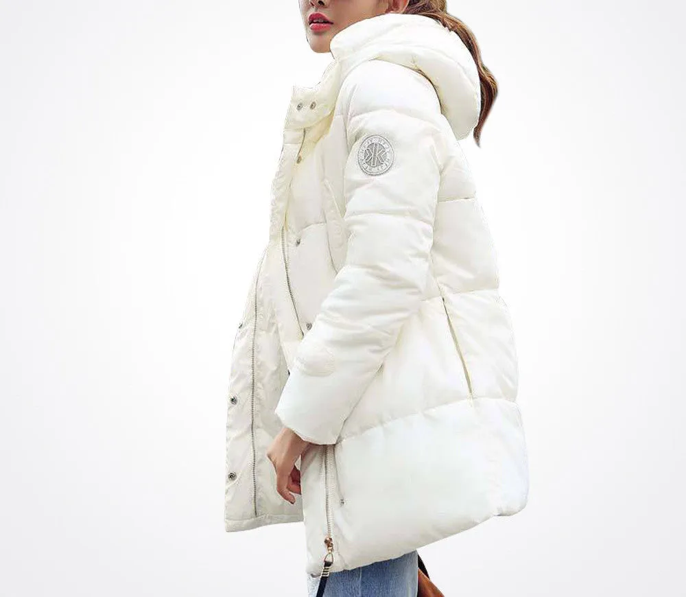 Long Parkas Female Women Winter Coat Thickening Cotton Winter Jacket Womens Outwear Parkas for Women Winter Outwear