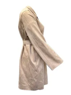 Marina Rinaldi Women's Brown Ogiva Button Closure Coat Size L NWT