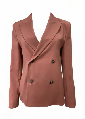 Max Mara Women's Terra Cotta Oltre Classic Wool Jacket NWT