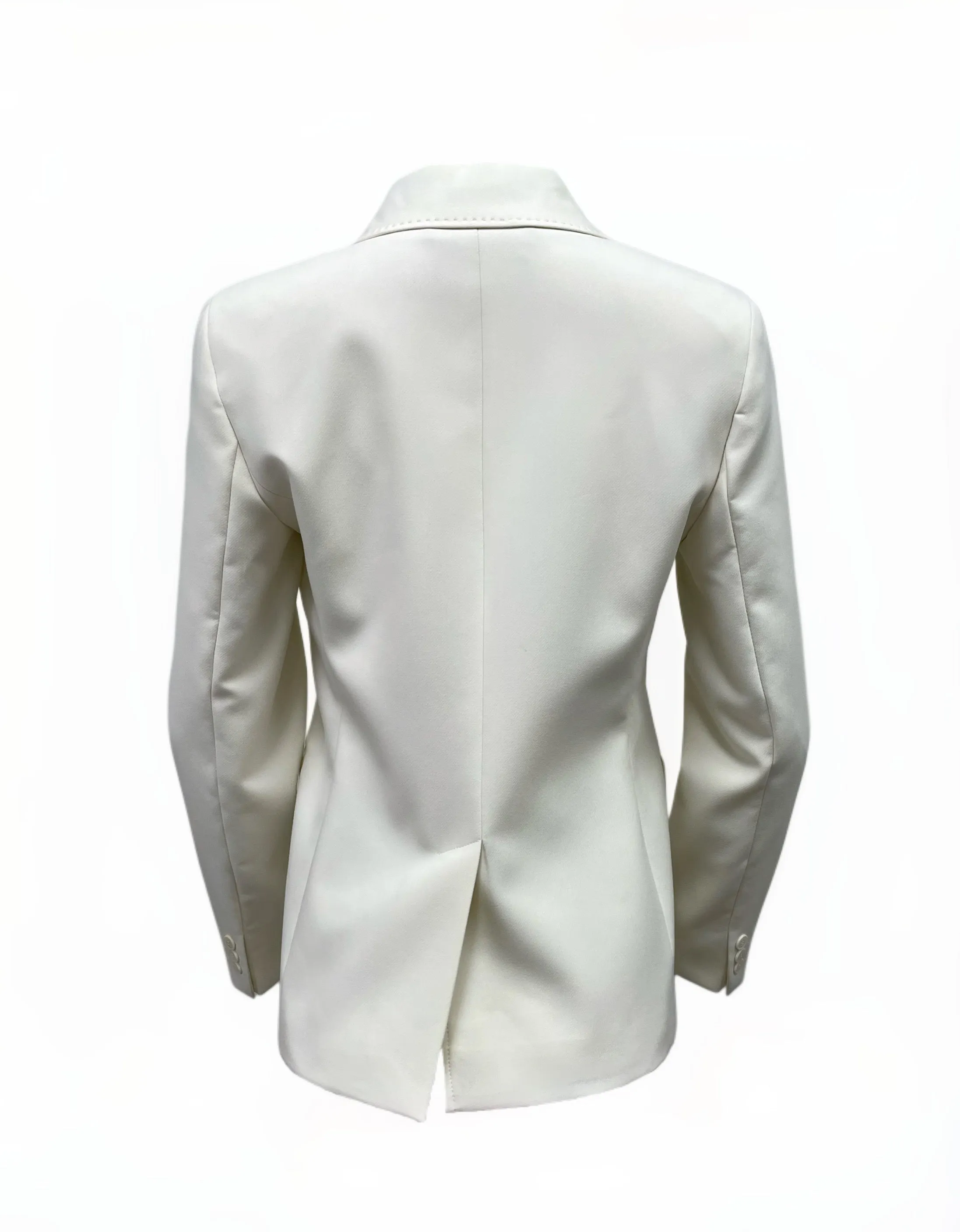 Max Mara Women's White Uva Classic Jacket NWT