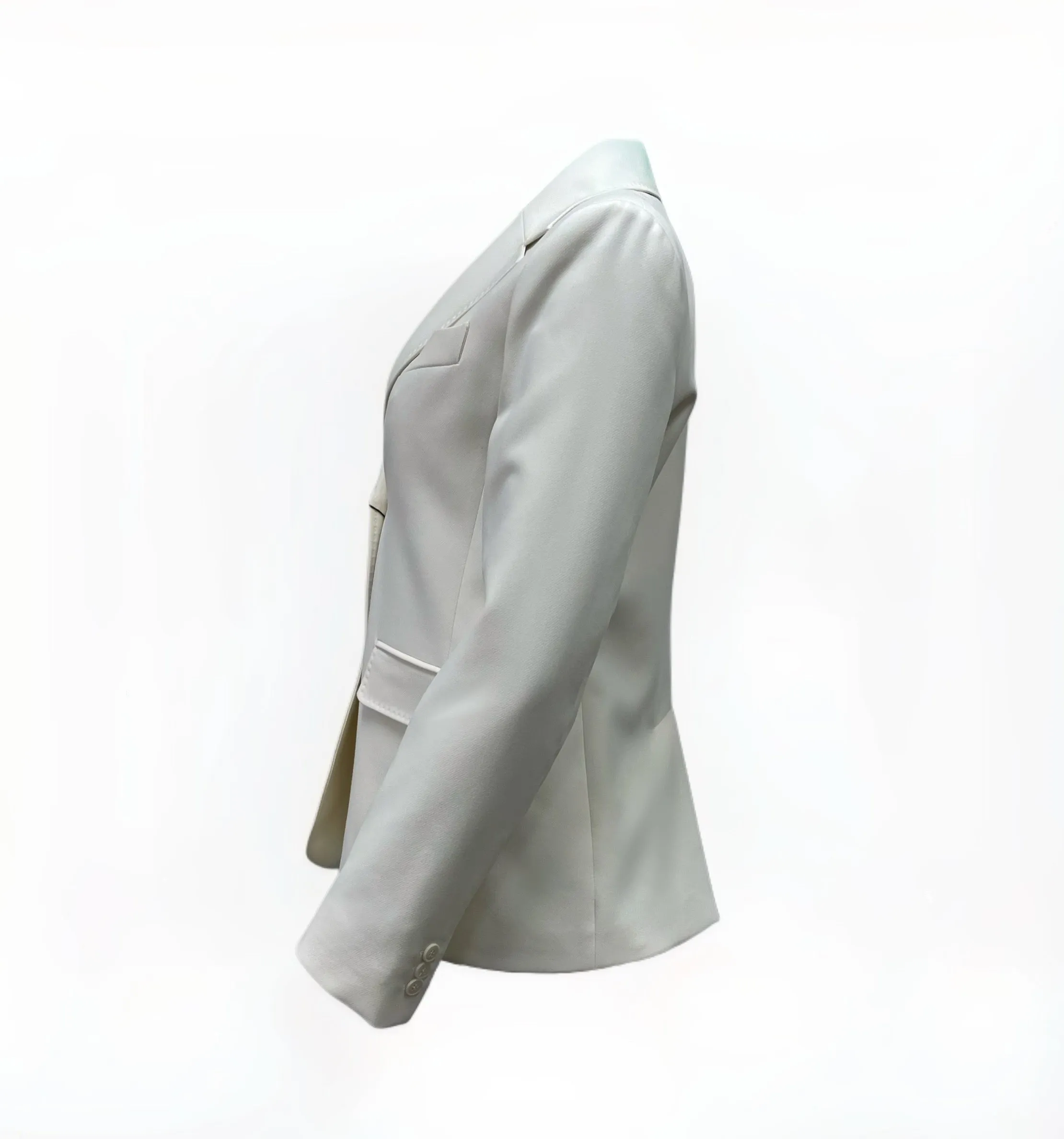 Max Mara Women's White Uva Classic Jacket NWT