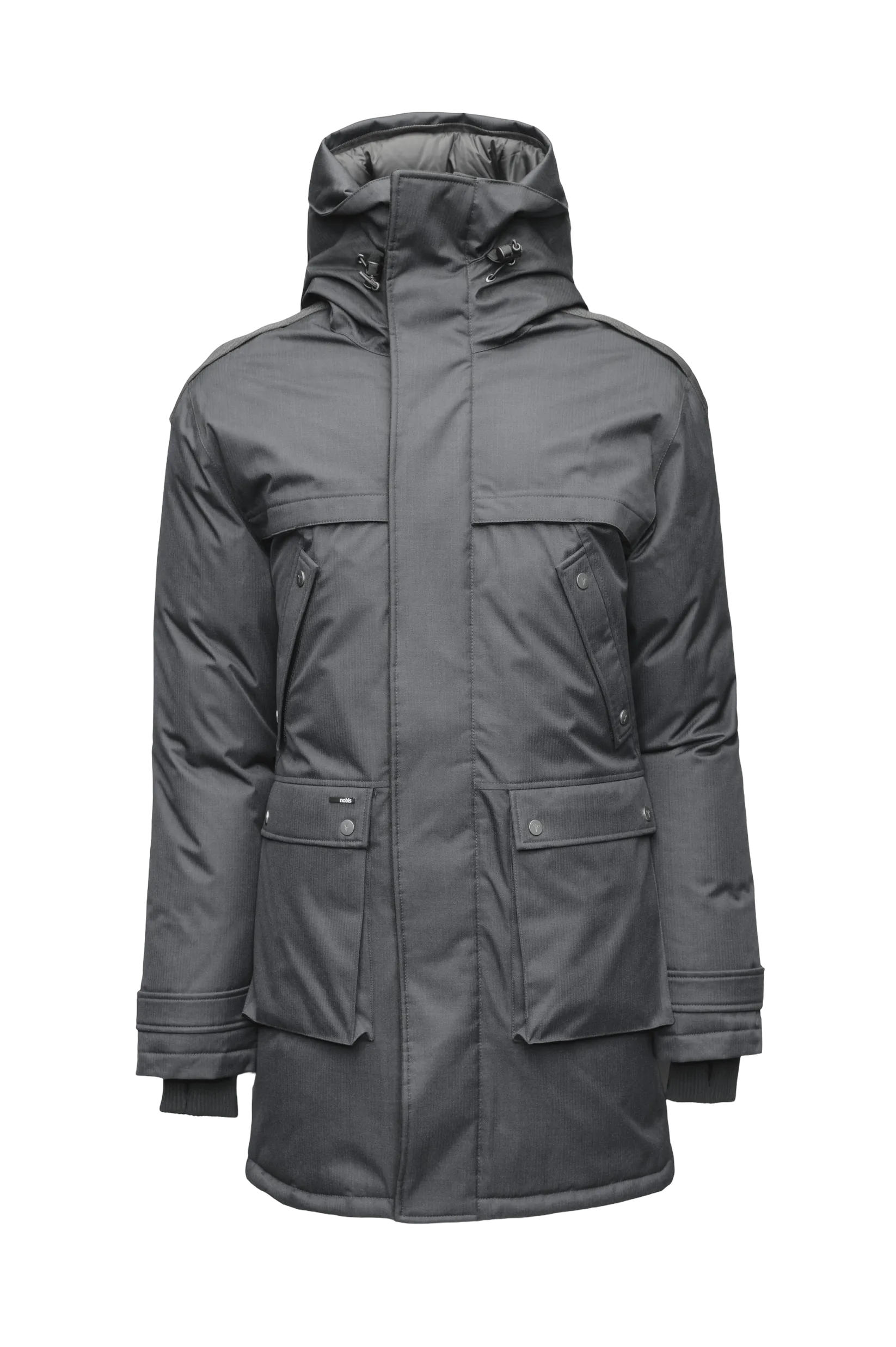 Men's Nobis Yatesy-NF Long Parka Steel Grey