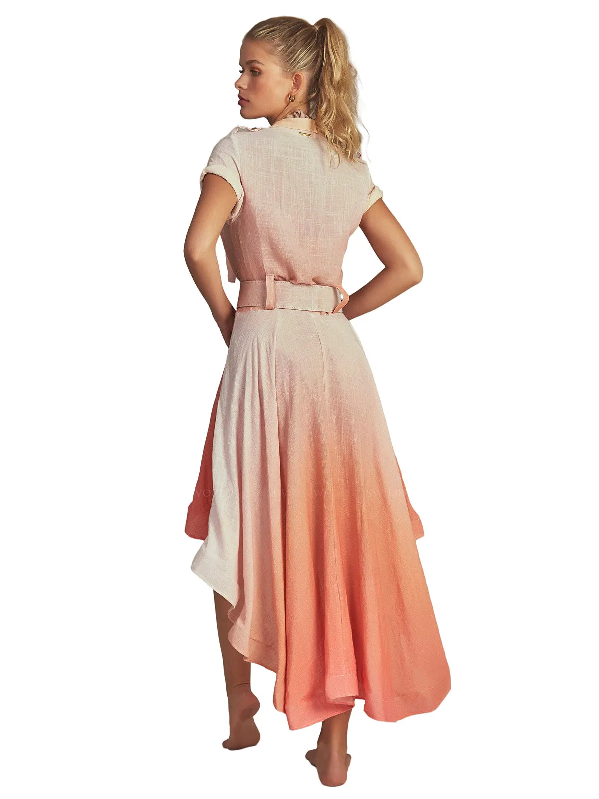 Midi Trench Dress ::RET