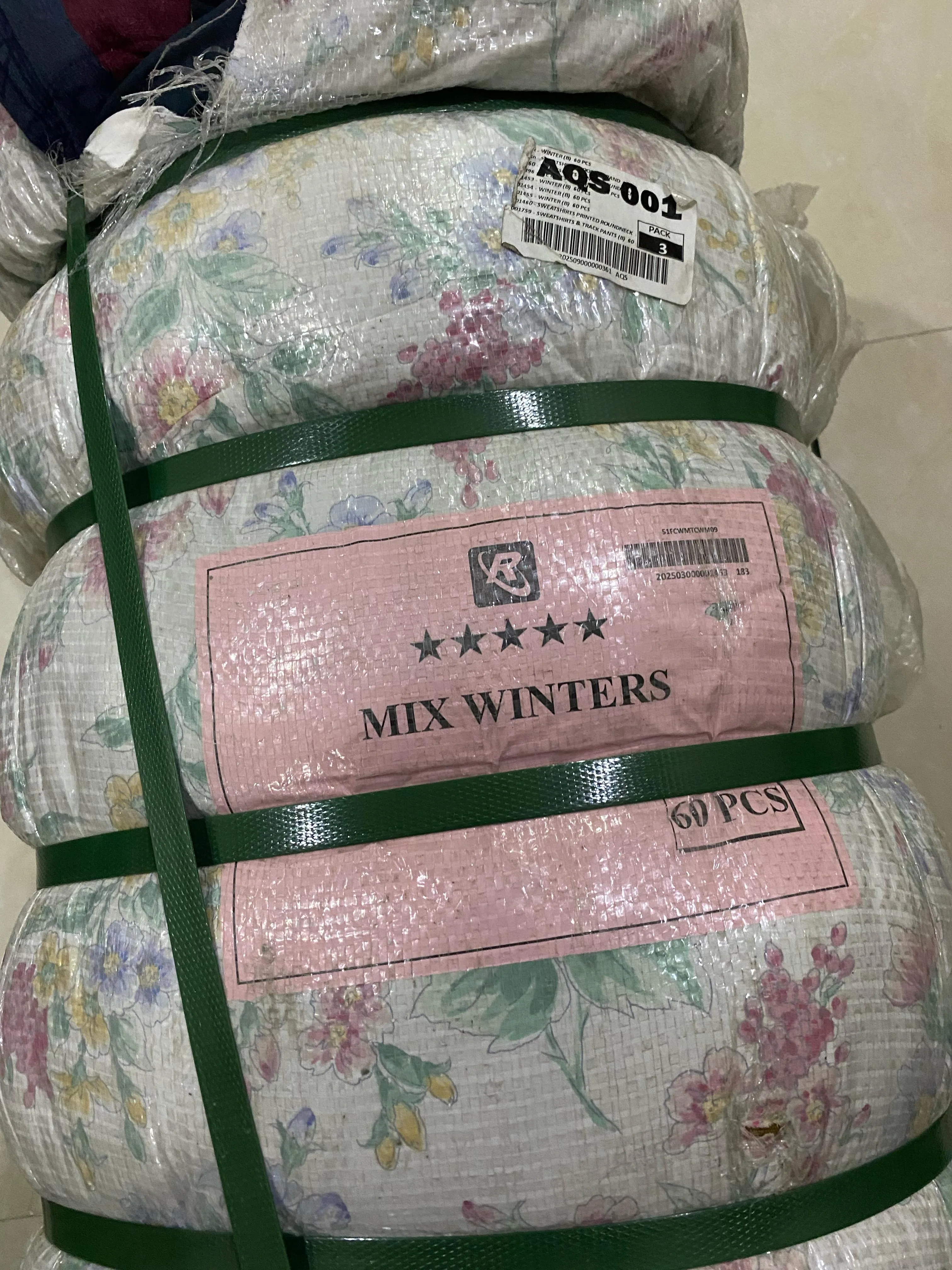 MIX WINTER BALE - MENS 60 PIECES