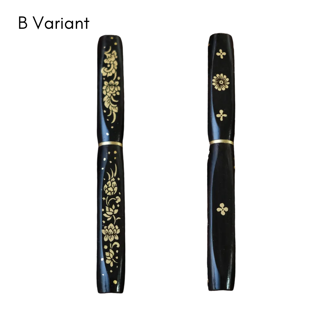 Nam Jai Urushi: Falling Lotus - Black