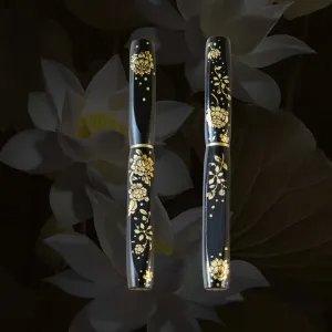Nam Jai Urushi: Falling Lotus - Black