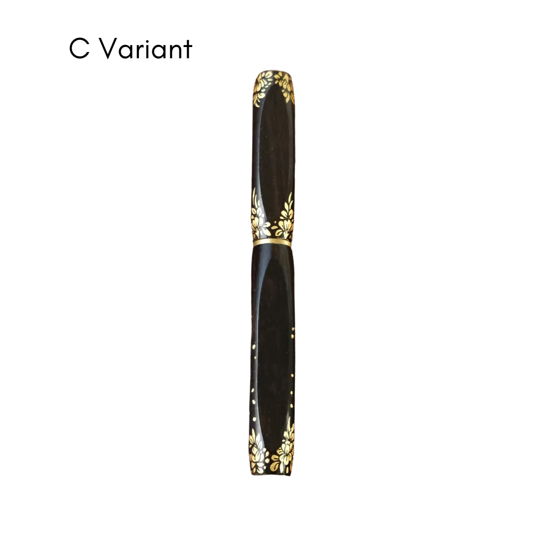 Nam Jai Urushi: Falling Lotus - Black