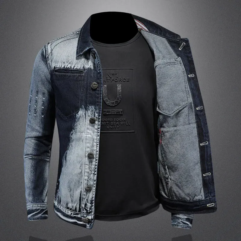 New  Stylish Top Coat Spring and Autumn Winter New Trend  Jacket Men's Clothing