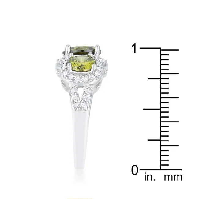 Olive Classic Trio Ring