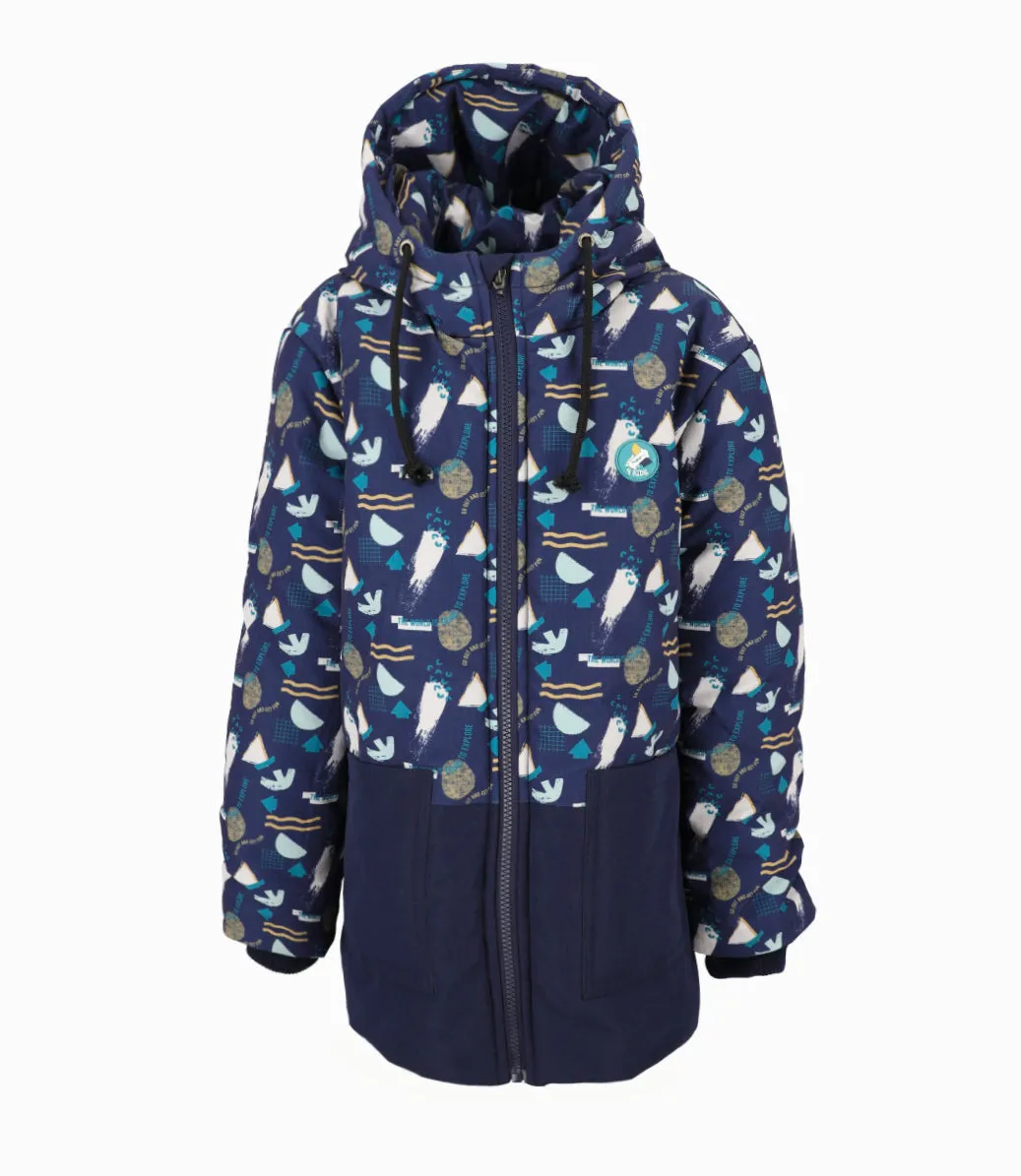 Parka niño con diseño