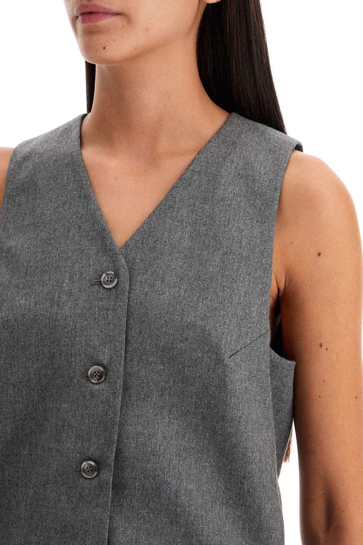 pauline flannel vest