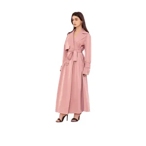 Pink Trench coat