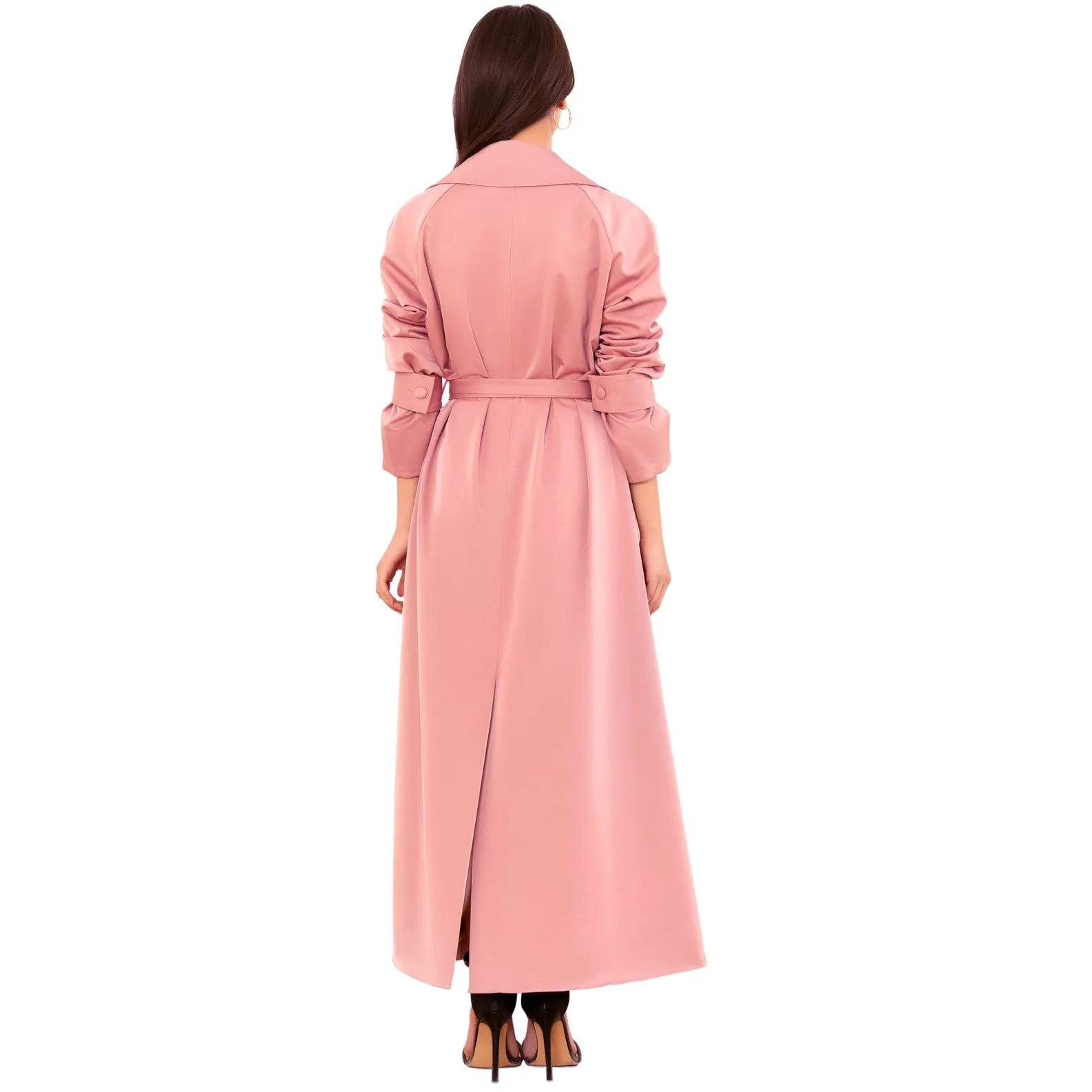 Pink Trench coat