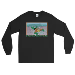 Please Recycle Superhero Long Sleeve Shirt